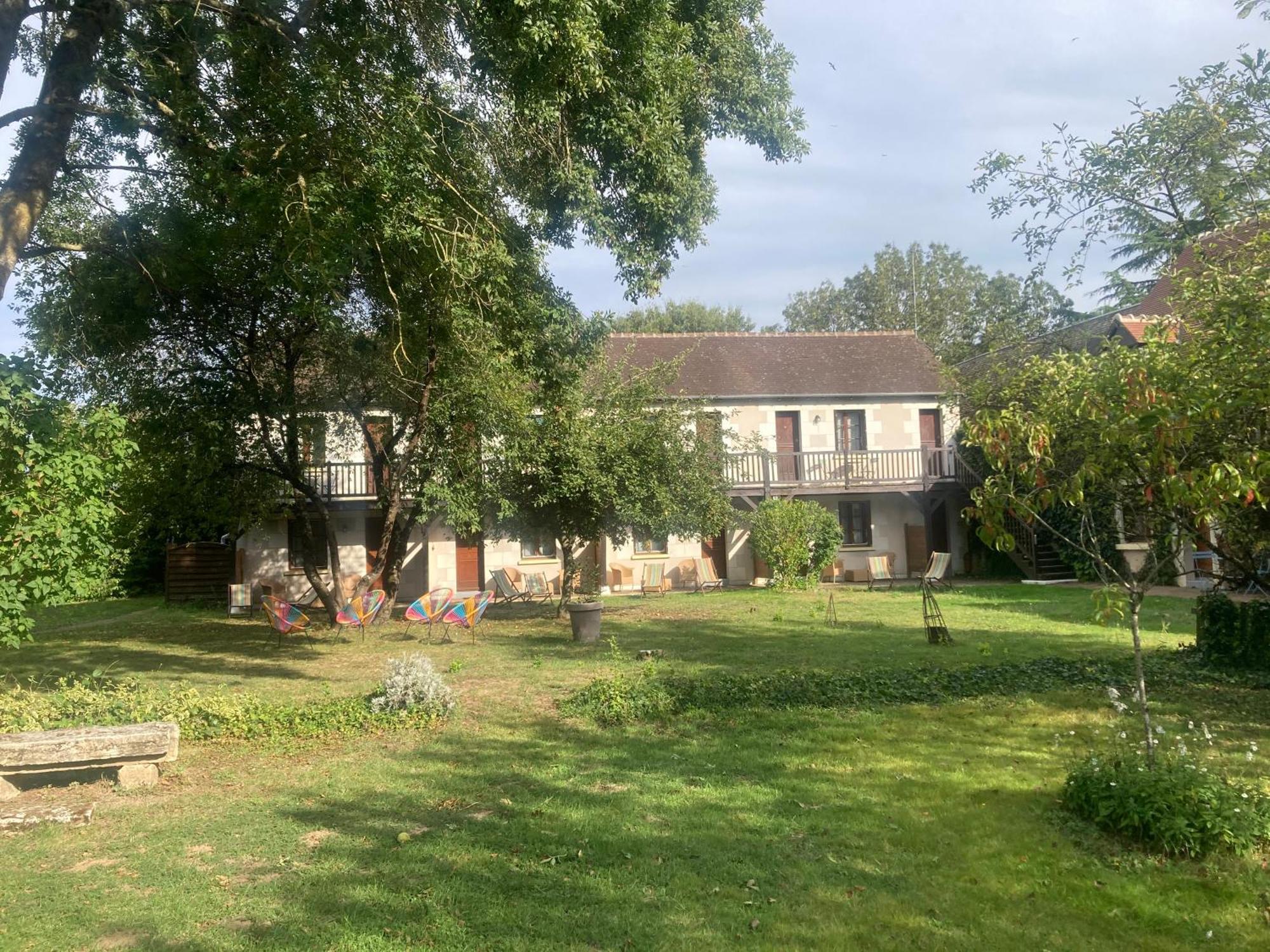 Logis Auberge De Launay Limeray Esterno foto